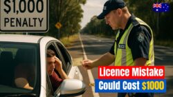 Australian licence cancellation rules tightening from 25 November, with a single mistake now risking a $1,000 penalty