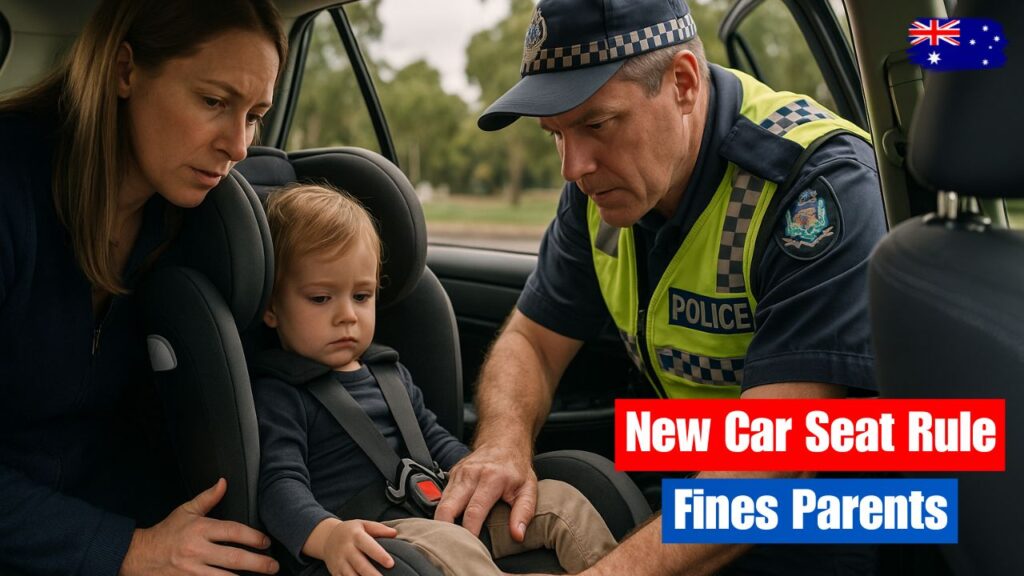 New Car Seat Rule Fines Parents