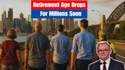 Australia to shift away from the retirement age of 67 from 25 November, affecting an estimated 1.8 million workers